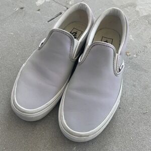Vans Shoes Pearl Purple Iridescent Unisex W8.5 M7 Sneakers Classic Color‎ Change